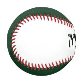 Balle De Baseball Mojo green baseball (Devant Gauche)