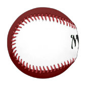 Balle De Baseball Mojo rouge baseball (Devant Gauche)
