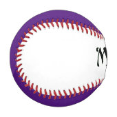 Balle De Baseball Mojo violet baseball (Devant Gauche)