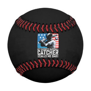 Balle De Baseball Mon Capteur De Baseball Préféré M'Appelle Papa Pèr