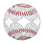 Balle De Baseball Mon cerveau me fait mal (Dos)