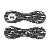 Balle De Baseball Monogram A Gentlemen's Club. Motif Moustache (Panneaux)