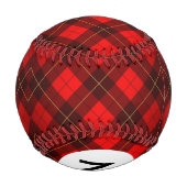 Balle De Baseball Monogram Wallace tartan arrière - plan (Dos)