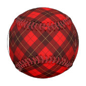 Balle De Baseball Monogram Wallace tartan arrière - plan (Devant)