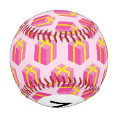 Balle De Baseball Monogramme Arrière - plan avec cadeaux (Dos)