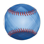 Balle De Baseball Monogramme arrière - plan hi-tech bleu foncé (Devant)