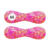 Balle De Baseball Monogramme - Cercles rétro (Panneaux)