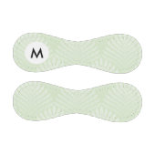 Balle De Baseball Monogramme motif feuillage classique (Panneaux)