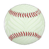 Balle De Baseball Monogramme motif feuillage classique (Devant)