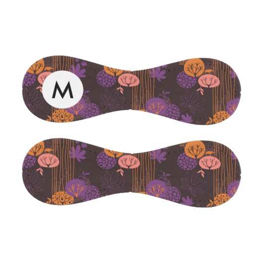 Balle De Baseball Monogramme Motif floral 2 2 (Panneaux)