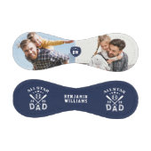 Balle De Baseball Monogramme photo de l'étoile papa (Panneaux)