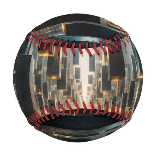 Balle De Baseball Monolithe flottant infini (Devant)