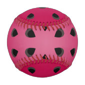Balle De Baseball Morceau de pastèque rouge avec graines (Dos)