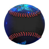 Balle De Baseball Morpho Butterfly in the Dark Background (Dos)