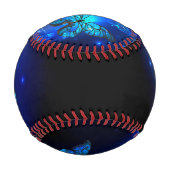 Balle De Baseball Morpho Butterfly in the Dark Background (Devant)