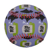 Balle De Baseball Mort au cimetière Halloween Baseball (Dos)