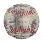 Balle De Baseball Mosaic bouddha statues Thunder_Cove (Dos)