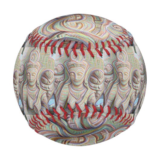 Balle De Baseball Mosaic bouddha statues Thunder_Cove (Devant)