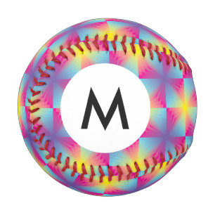 Balle De Baseball Mosaïque vectorielle carré Abstrait
