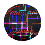 Balle De Baseball Motif à bandes multiples cool (Dos)