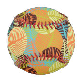 Balle De Baseball Motif Abstrait (Devant)