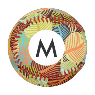 Balle De Baseball Motif Abstrait