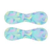 Balle De Baseball Motif Abstrait Blurred Pretty Pastel Swirls (Panneaux)