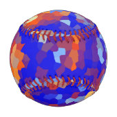 Balle De Baseball Motif Abstrait Crystal (Dos)