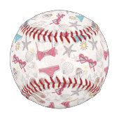 Balle De Baseball Motif Abstrait été mignon (Devant)