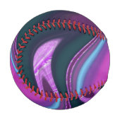 Balle De Baseball motif abstrait marbré (Devant Gauche)