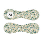 Balle De Baseball Motif Abstrait Monogramme (Panneaux)
