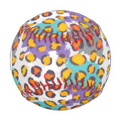 Balle De Baseball Motif animal sauvage (Devant)