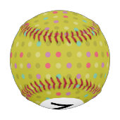 Balle De Baseball Motif arrière - plan Polka-dot (Dos)