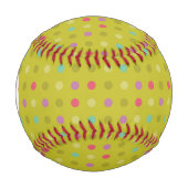 Balle De Baseball Motif arrière - plan Polka-dot (Devant)