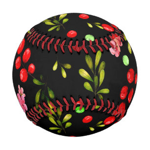 Balle De Baseball Motif Berries