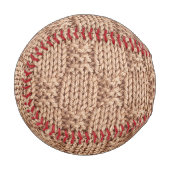 Balle De Baseball Motif Bubble Knit Stitch par Shirley Taylor (Devant Gauche)