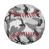Balle De Baseball Motif Camouflage (Devant)