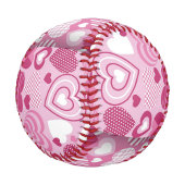 Balle De Baseball Motif cardiaque