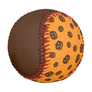 Balle De Baseball Motif citrouille Halloween