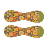 Balle De Baseball Motif coloré amusant de la terre fleurie - Monogra (Panneaux)