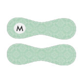 Balle De Baseball Motif damassé vert (Panneaux)