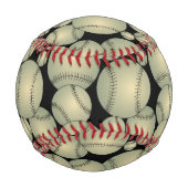 Balle De Baseball Motif de baseball (Dos)