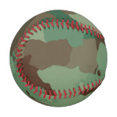 Balle De Baseball Motif de camouflage militaire (Forces armées) (Devant Gauche)