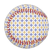 Balle De Baseball Motif de fleurs (Devant Gauche)