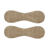 Balle De Baseball motif de la nature de burlap rustique (Panneaux)