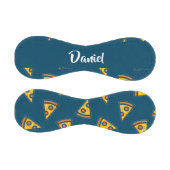 Balle De Baseball Motif de pizza bleu (Panneaux)