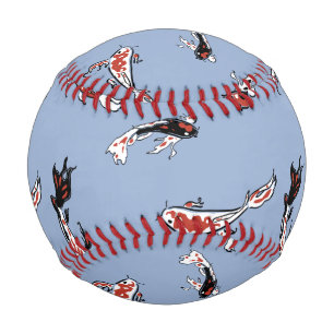 Balle De Baseball Motif de poisson Koi Carp