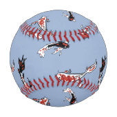 Balle De Baseball Motif de poisson Koi Carp (Devant)