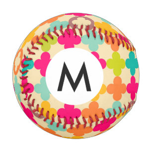 Balle De Baseball Motif de rosette médiéval vintage