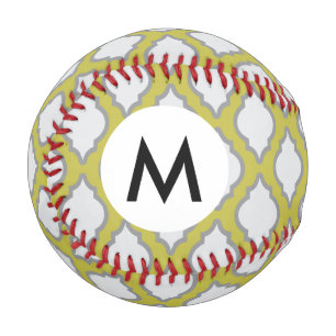 Balle De Baseball Motif de style arabe